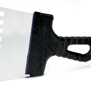 Szpachla nierdzewna do kleju - zębata