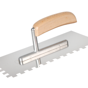 Paca nierdzewna zębata uchwyt drewniany