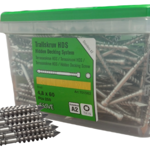 ESSVE WKRĘTY TARASOWE HDS 4,8x60 A2 (250szt.)