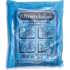 Folia maskująca zabezpieczająca STRONG 4mx5m 20m2