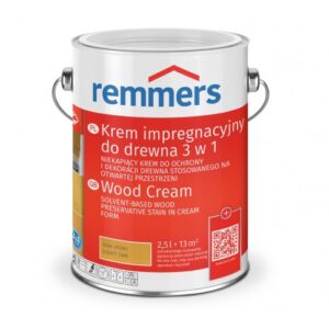 Krem impregnacyjny do drewna 3w1 REMMERS WoodCream