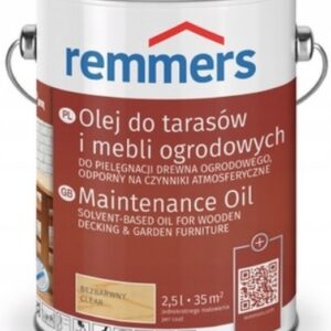 Olej do tarasów i mebli ogrodowych  REMMERS